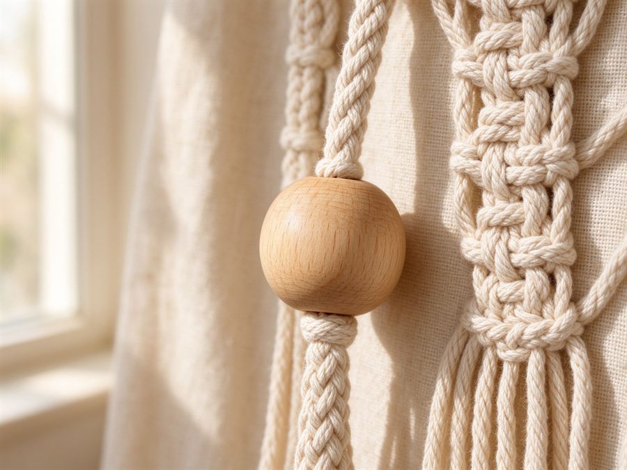 Macramé Plant Hanger detail