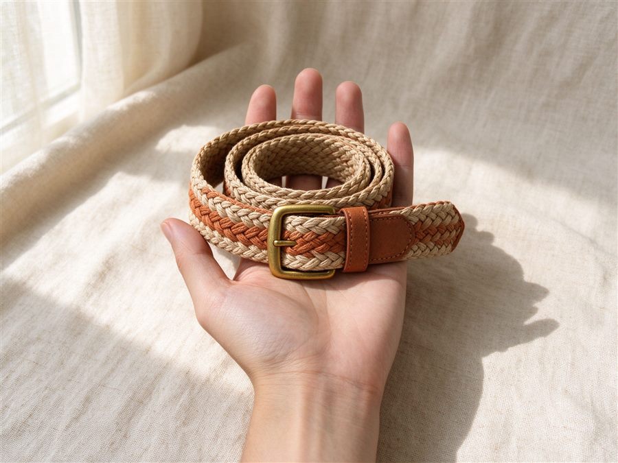 Handwoven Waist Belt detail